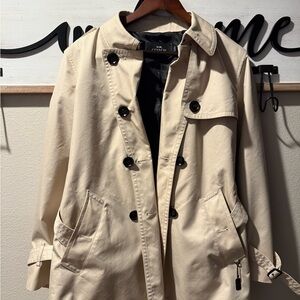 Coach Women's Beige Trench Coat $450 retail